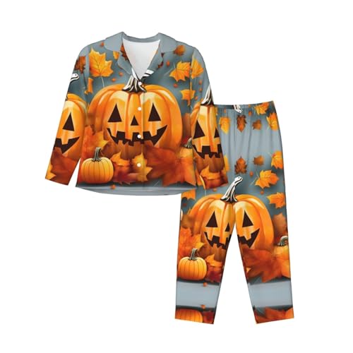 Ensemble pyjama tendance manches longues EdWal pour cocooning automnal et soirées détente