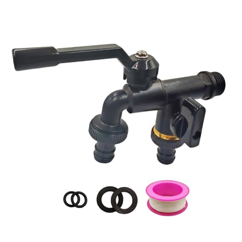 BE-TOOL 90 Degree Double Valve Water Tap 1/2