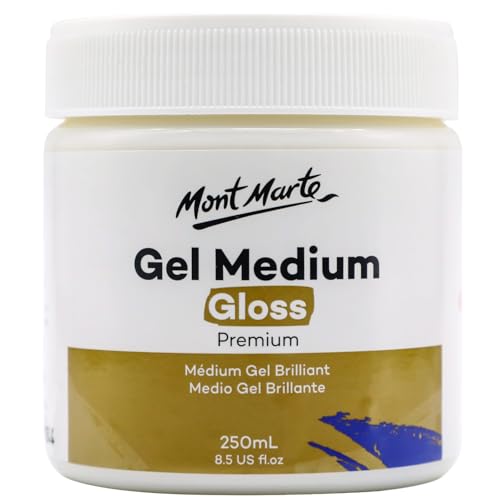 Mont Marte Premium Gel Medium Gloss (8.5oz)