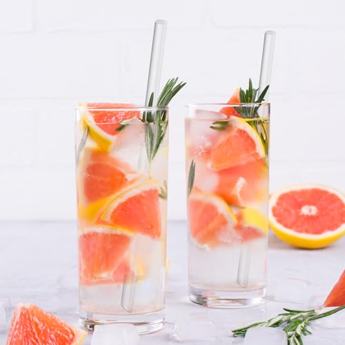 image for NiHome 18PCS Clear Plastic Straws Fit for Stanley IceFlow Tumbler 30oz