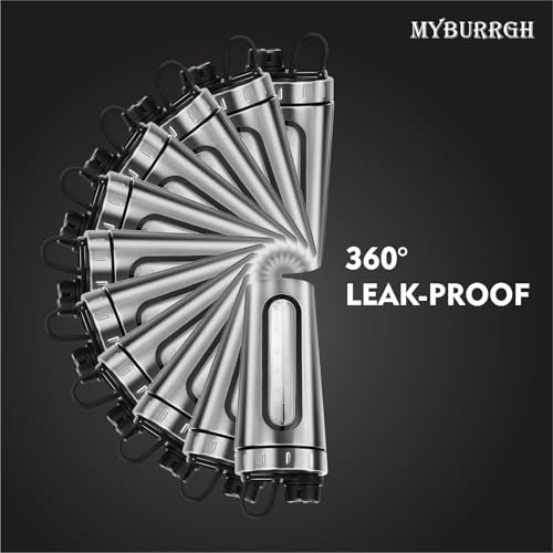 Image of Shaker Bottles for Protein Mixes 28 oz Stainless Steel Protein Shaker with Mixing Ball, Not Stays Cold /Hot, Visible Window Metal Shaker Cups, Leakproof, BPA Free Bottle Shaker 950 ml