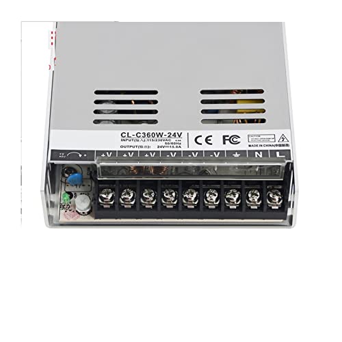 Transformateur 360W alimentation à découpage 24V 15A AC DC