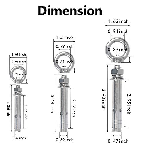 Mejores precios y opiniones de Pernos de Anclaje para mampostería los diez mejores. 10 Imagen adicional