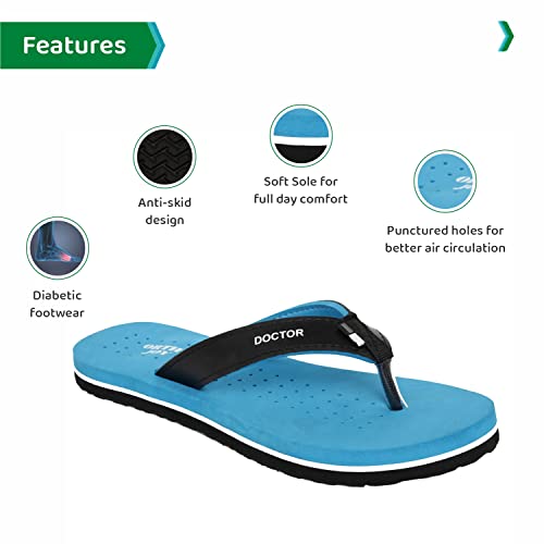 Image of ORTHO JOY Extra soft women's orthopaedic comfort fit slippers for women's daily use