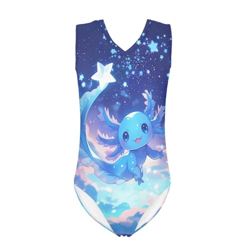 Image of Girls Swimsuits Size 3-14 Kids Summer Sleeveless One Piece Bathing Suit Beach V-Neck