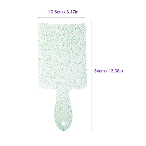 KALLORY Pincéis De Pintura 1 Conjunto De Perucas Verdes Para Mulheres Ferramentas De Estilo De Cabel