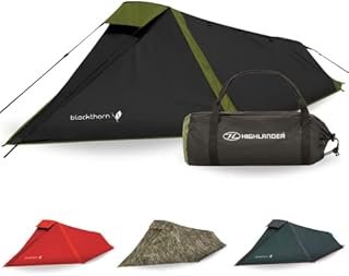 1500g Lightweight 1 Man Tent - Waterproof 4 Season Camping Gear - Precisely Designed One Person Tents by HiGHLANDER