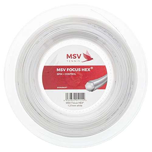 MSV Saitenrolle Focus-HEX, Weiß, 1.27mm, 0355000124400012