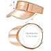 Marrywindix 1 Piece of Gold Sport Wear Athletic Visor Sun Sports Visor Hat Laser Visor Adjustable Cap for Women and Men (One Size)