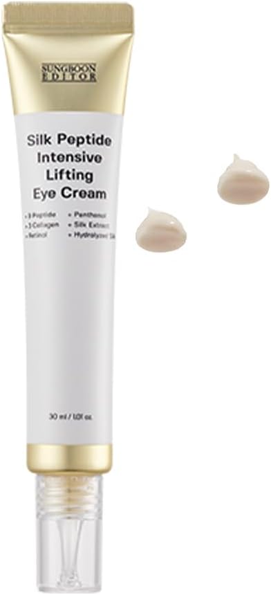 SUNGBOON Silk Peptide Intensive Eye Cream 1.2 fl oz (35 ml) SILK PEPTIDE INTENSIVE EYE CREAM 1.0 fl oz (30 ml)