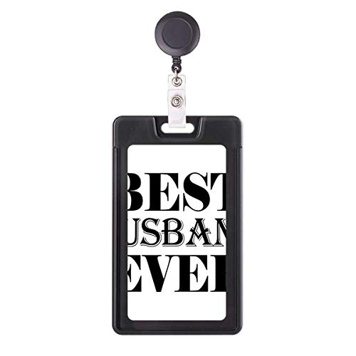 Étui rétractable Best Husband Ever évitez de perdre vos badges de travail
