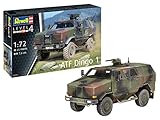 FEIN DETAILLIERTES MODELL - Der Bausatz Allschutz-Transport-Fahrzeug (ATF) Dingo 1 ist ein hochdetaillierter Modellbausatz, der sich perfekt für erfahrene Modellbauer eignet. Er besteht aus 65 Teilen und ist für Kinder ab 12 Jahren freigegeben.