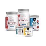 KetoLogic Keto 30 Challenge Premium Bundle: 30-Day Supply Keto Meal Replacement Shakes with MCT & BHB Exogenous Ketones Powder | Includes Keto Electrolytes & Collagen For Additional Health Benefits