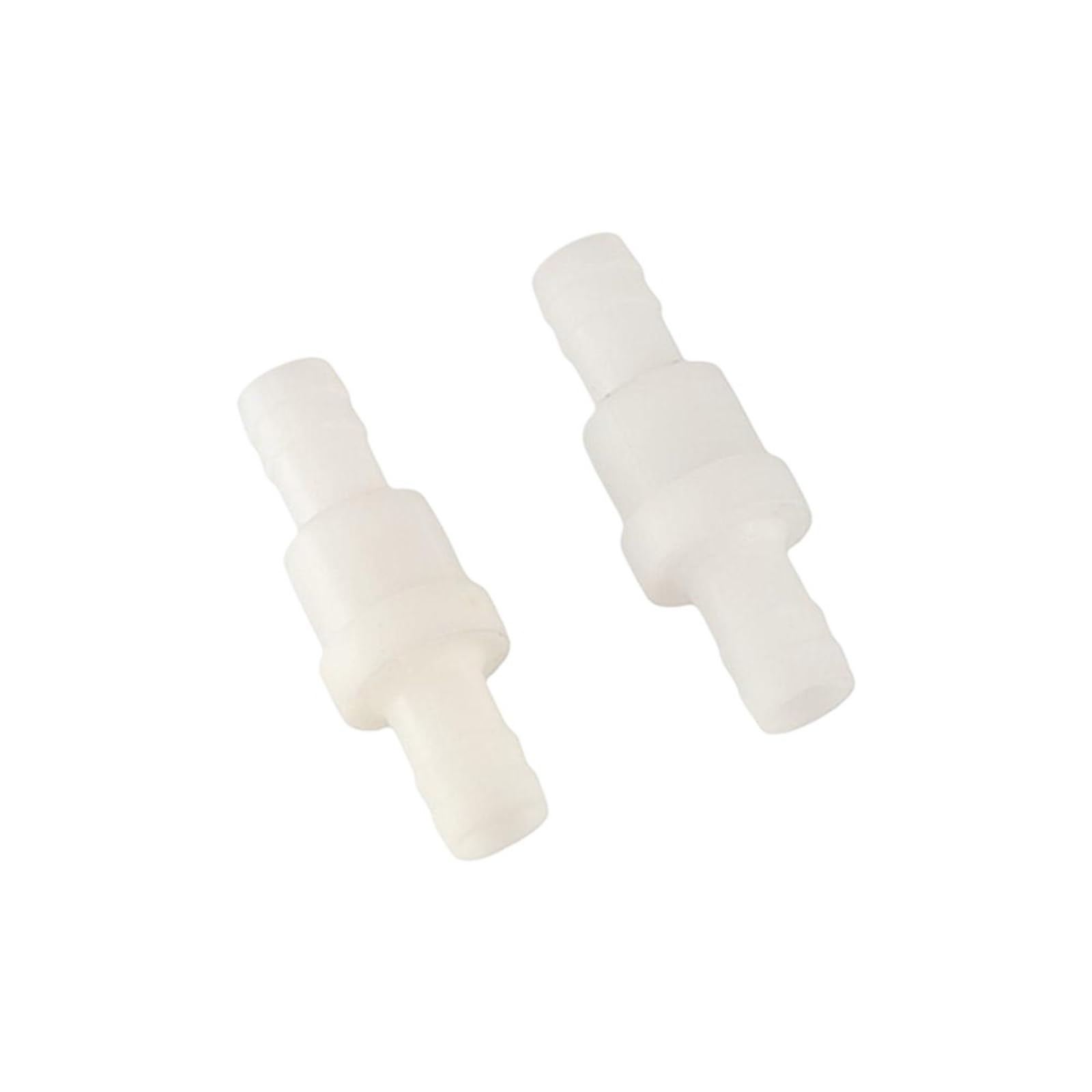Uyzndkvsi 12Mm-White 1Pcs Non-Return Valves Check Valve 1-Way Lnline(12Mm-White)
