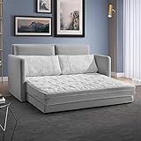 Melhor Sofá-Cama de 2025: Guia de Compra Completo! 2 Sofá-cama Herval Aurora, com Colchão de Casal, 2 Lugares, Linho Chumbo
