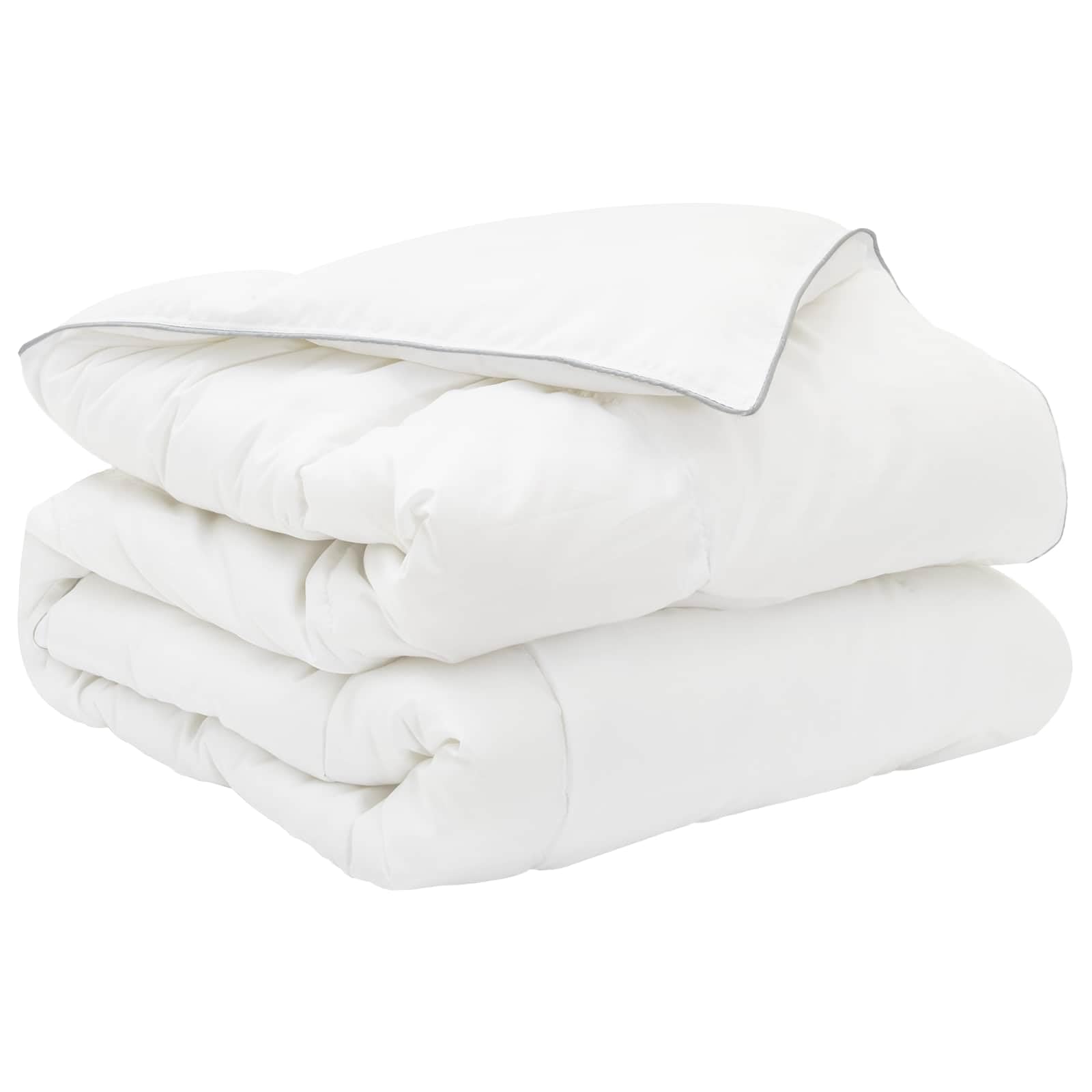 vidaXL Summer Duvet, White, 140 x 220 cm, Bamboo