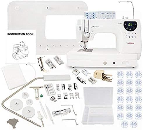 Necchi QS60 Computerized Sewing Machine with Exclusive Bonus Bundle