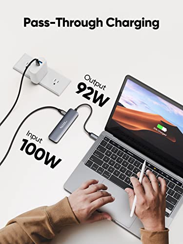 Usb C Hub, Cablecreation 5-In-1 Usb C To Hdmi Multiport Adapter, 100W Pd, 3 Usb 3.0 Ports For Macbook Pro, Macbook Air M1/M2, Ipad Pro, Surface Pro, Xps #TOP3