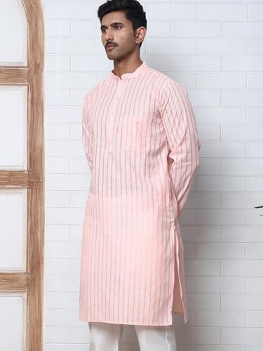Image of Jompers Men's Cotton Striped Kurtas