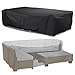 Schutzhülle Gartenmöbel 170x94x71 cm, wasserdichte Abdeckung für Gartenmöbel 600D Oxford-Gewebe , Trunk Anti-UV, Outdoor-Tischabdeckung mit Luftauslass für Tische und Stühle, Sofas, Rattanmöbel