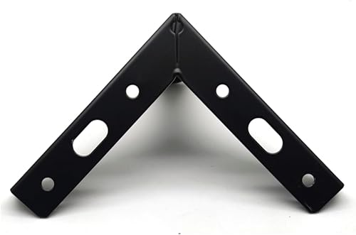 Miniatura 7 de Autuwintor Patas modernas de metal negro para muebles, patas de mesa de 7 pulgadas para sofá, cama, armario, patas de muebles modernos, juego de 4