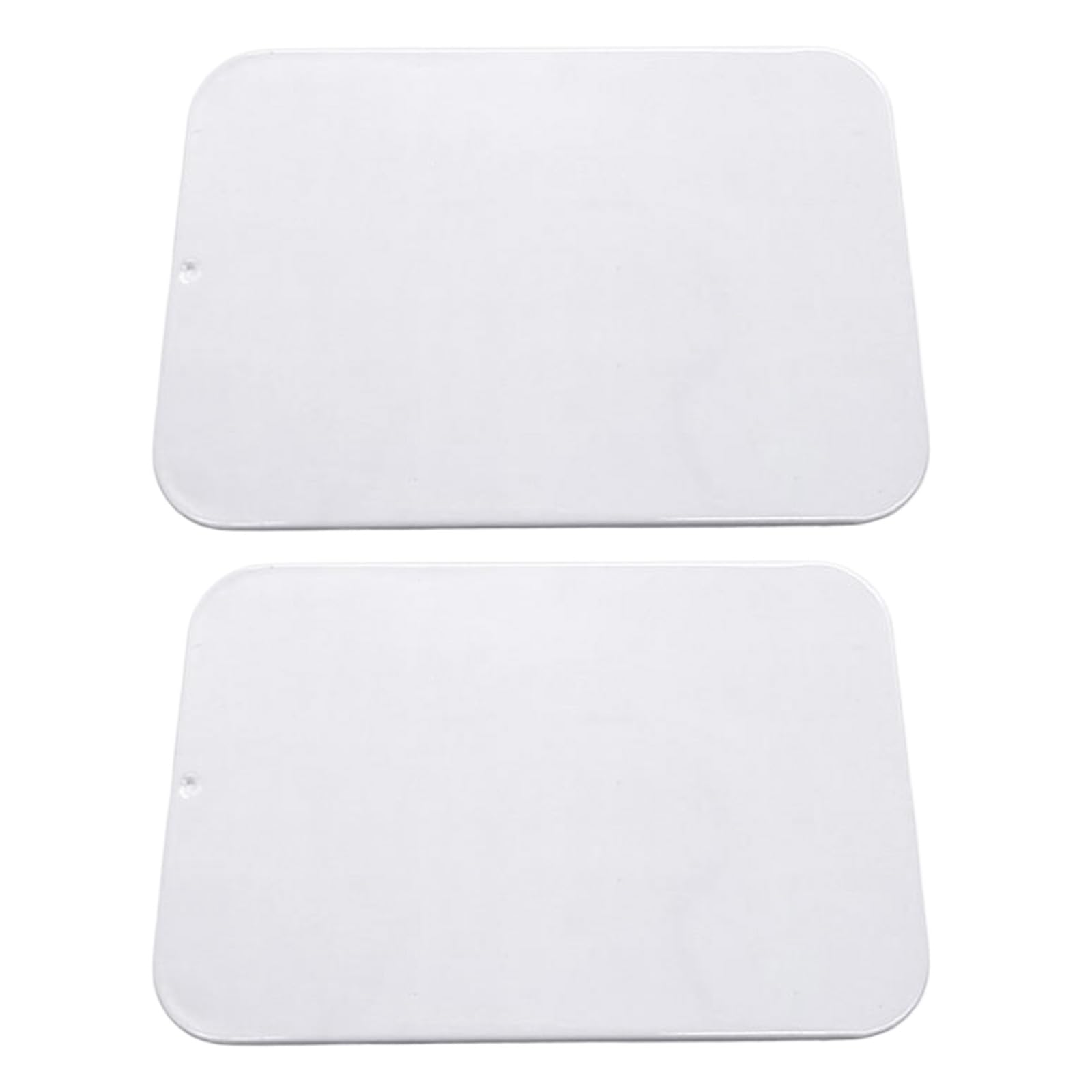 carotoe 2 Pieces Multipurpose Rectangular Tinplate Sliding Lid Container Accessory for Practical Storage Solution Household Slide Lid Containers
