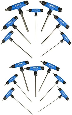 Miniatura 3 de Kobalt Juego de llaves hexagonales con mango en T de 14 piezas