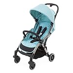 Chicco Cheerio Baby Kinderwagen, Leichter und kompakter Buggy von 0 Monaten-15 kg, Faltbar und Verstellbar mit Schlafposition, Automatisches Schließen in nur 1 Bewegung, Sonnenverdeck und Regenschutz