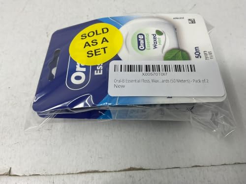 Oral-B Essential Floss, Waxed, Mint, 54 Yards (50 Meters) - Pack of 2 - image 6
