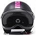 MOMO Design, CASCO BLACK MATT/FUXIA M, nero fucsia