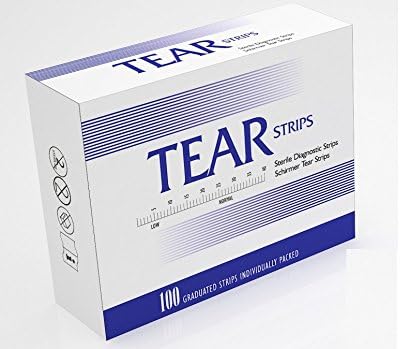 100 Diagnostic Schirmer Tear Strips Graduated Strips Individually Packed