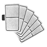 6pcs Filter Cartridges Compatible with Topfin Top Fin EF-S & BF5 BETTAFLO, 3.7x2.1 Inch Fish Tank Filter Cartridge Replacement for Aquarium Water Filtration