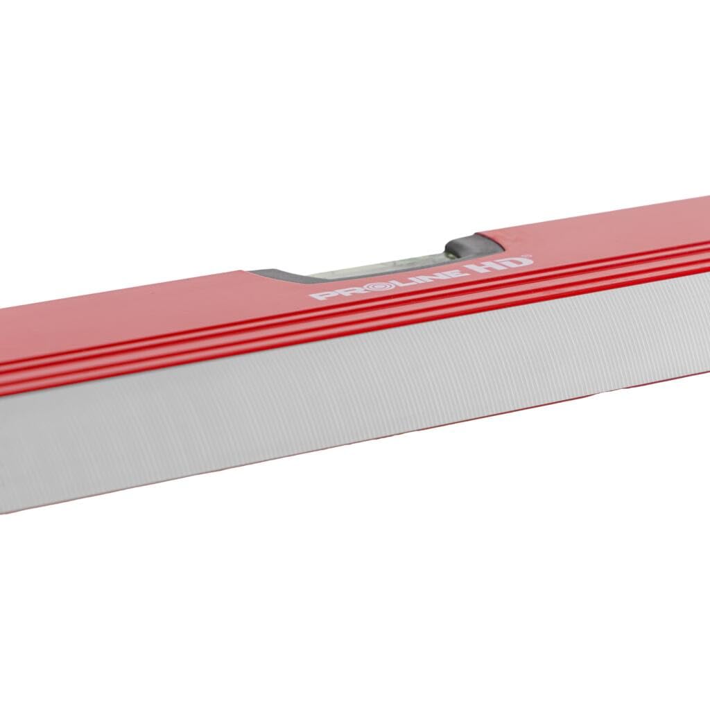 Proline Poziomica HD aluminiowa z 3 libelkami, frezowana krawędź pomiarowa, powłoka proszkowa, dokładność 0,5 mm/m, profesjonalna poziomica – różne długości