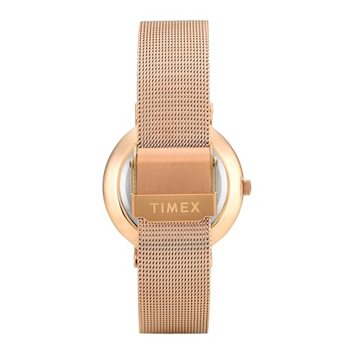 Image of TIMEX Analog Watch for Woman with Round Dial & Water Resistant Women's Wrist Watches