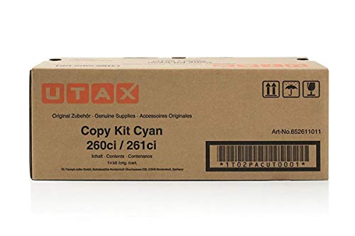 Toner cyan Utax 6526 11011 haute fidélité chromatique pour 3700 pages nettes