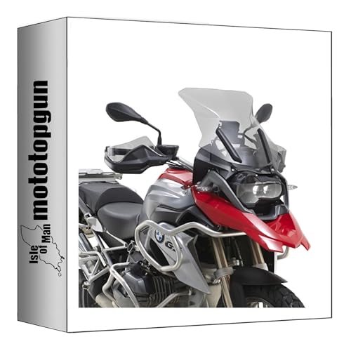 Bulle fumée Givi 5108D anti-remous avec support pour BMW R1200 GS Adventure