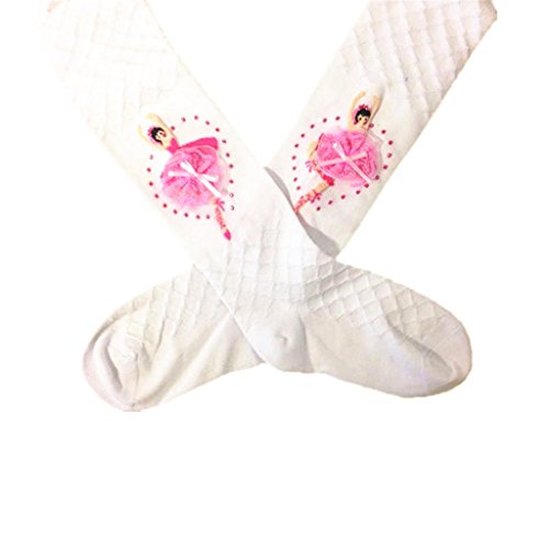 DreamHigh Girls Ballet Girl Pattern Hosiery Cotton Overall Bottom Dance Tights2