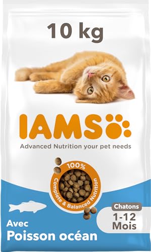 IAMS Vitality Chaton Poisson de l'Océan 10kg