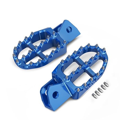 Repose-pieds pour motos WR250R en aluminium forgé haute performance