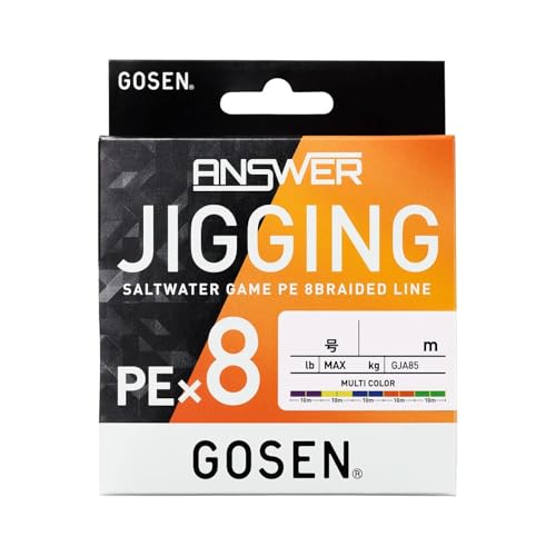 �y�܂Ƃߔ���×7�Z�b�g�z �S�[�Z��(Gosen) �A���T�[ �W�M���O PE×8 �}���`�J���[ 300m 1.5��