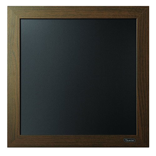 Quartet Chalkboard, 14" X 14" Chalk Board, White Wood Finish Frame (90006) #TOP3