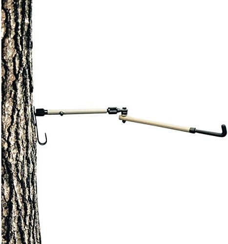 MorphPro Advanced Bow Holder Kit - Best Bow Hanger for Treestand. Custom Treestand 16”-24” inch Arm Accessory. Quick Connect Bow Holder by Outright Hunting.