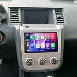 2+32G Android 13 Autoradio Multimédia avec sans Fil CarPlay Android Auto pour Nissan Murano Z50 2003-2008, 7 Pouces écran Tactile Radio Stéréo avec Navigation GPS Mirror Link SWC FM RDS écran partagé 2+32G Android 13 Autoradio Multimédia avec sans Fil CarPlay Android Auto pour Nissan Murano Z50 2003-2008, 7 Pouces écran Tactile Radio Stéréo avec Navigation GPS Mirror Link SWC FM RDS écran partagé