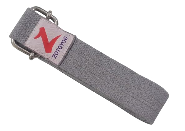 Zotayog 4Ft Square Buckle Cotton Yoga Belt Workout Yoga Accessories For Women & Men Exercise Roller Yoga Equipment For Home Workout (Navy Blue) | (121.92 x 3.8 CM) (B0D6GQ6MN9) Amazon Price History, Amazon Price Tracker