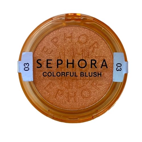 Sephora Collezione Colorful Blush Glaze – 03 Sunrise (arancione corallo shimmer) – 3,5 g / 0,12 Oz