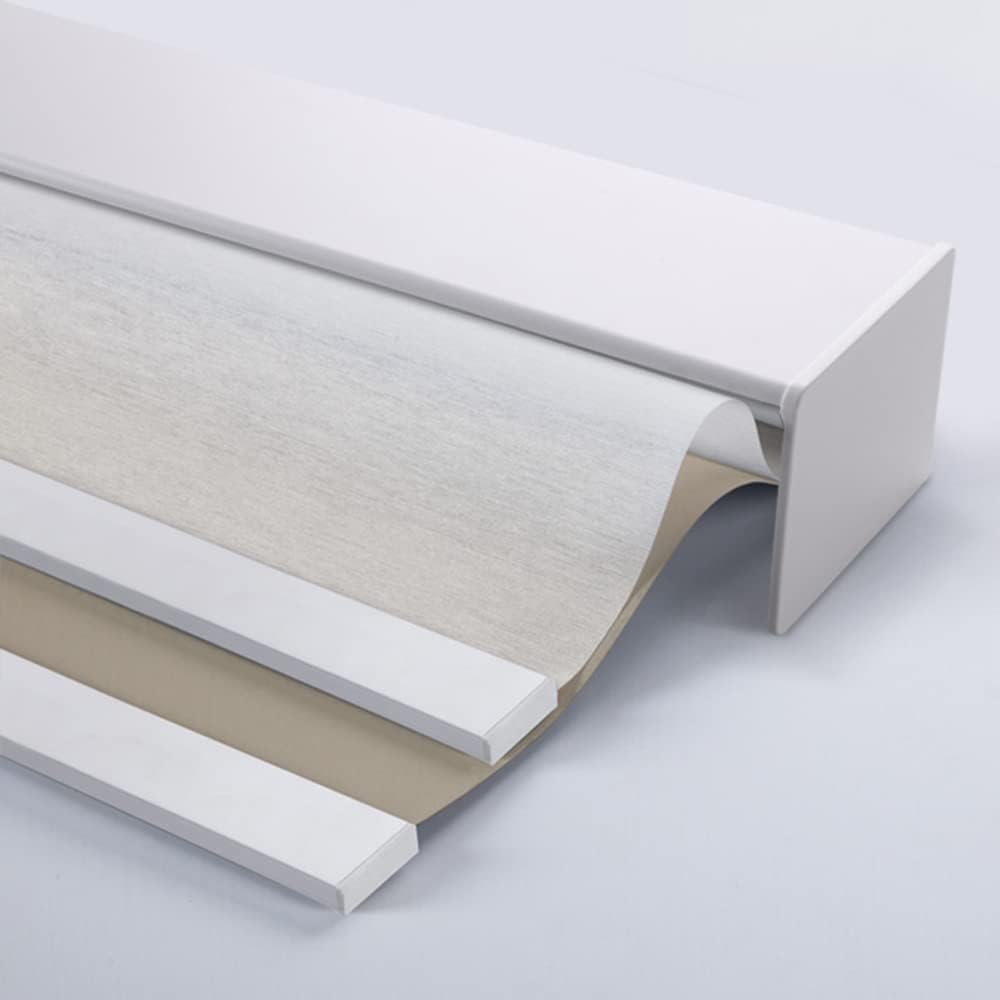 - Zshine Day and Night Dual Layers Manual Safe Cordless Roller Blinds Shades with Valance Suitable for Home, Office, Hotel, Club, Restaurant(Light Brown 82010T)