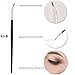 Fine Angled Eyeliner Brushes, JASSINS Precision Gel Eye Liner Brush,Synthetic Bristles Eye Makeup Tool,Ultra Thin Slanted Flat Angle for Beauty Cosmetic Tool
