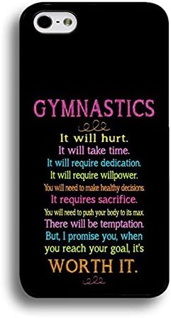 StyleLuo Designs Snap-on Protective Hard Back Case Cover for iPhone 6 with Gymnastics Classy Pattern