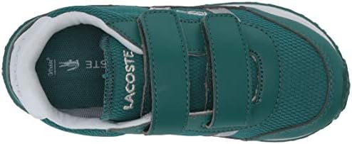 Lacoste Unisex-Baby Partner 120 1 SUI Sneaker, Green/White, 6 Medium US Toddler | Image 4