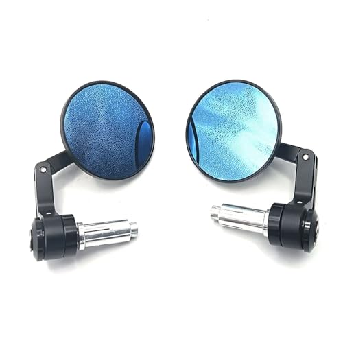 Miroirs moto 22 mm noirs et rétroviseurs latéraux universels